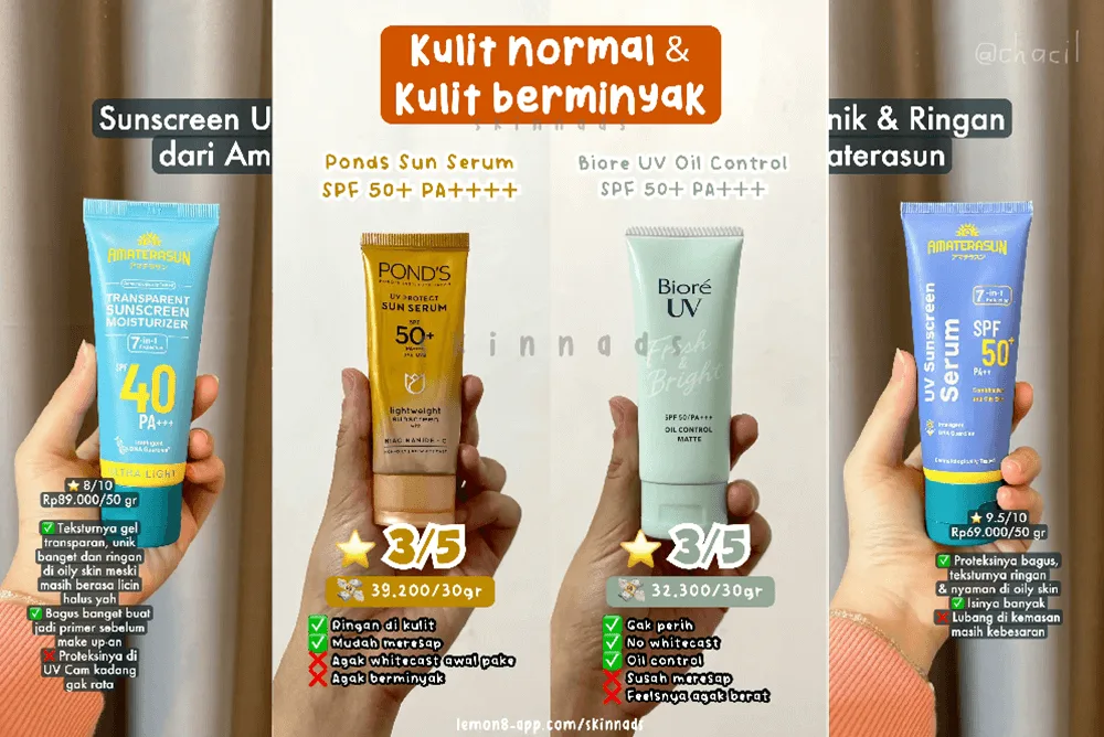 sunscreen untuk kulit berminyak: Kriteria Memilih Sunscreen Anti Lengket untuk Aktivitas
