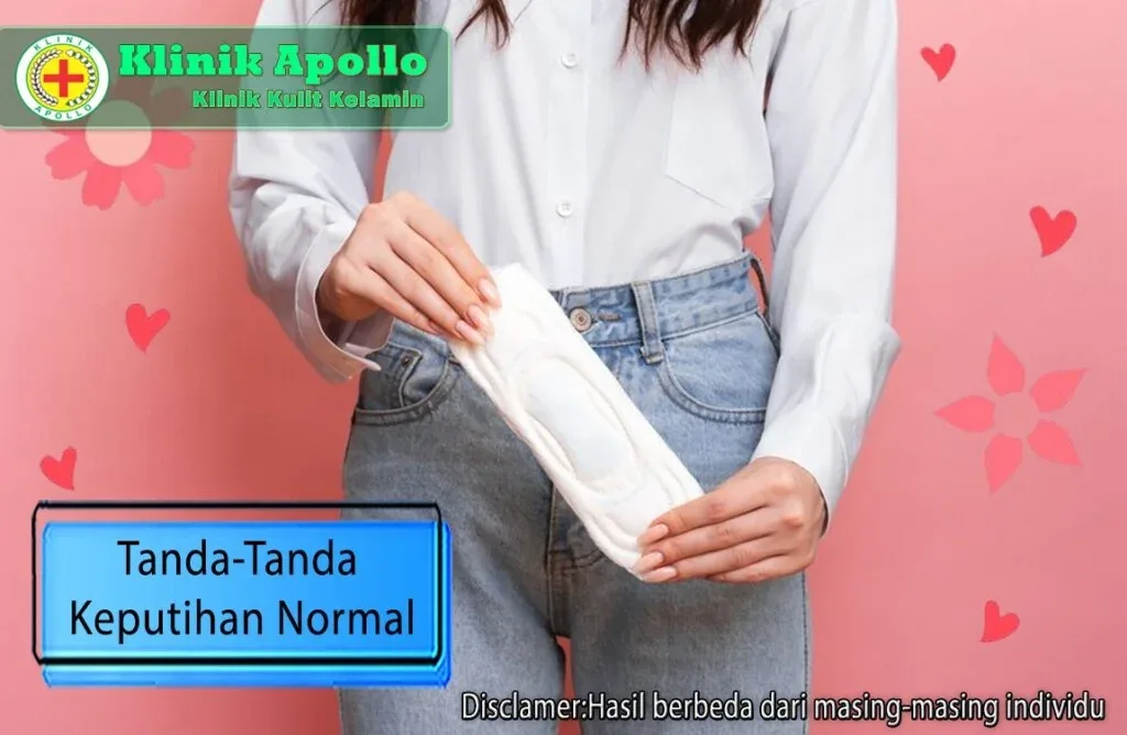 keputihan normal dan tidak normal