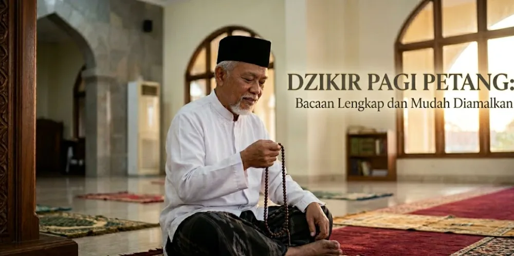 kebiasaan dzikir pagi petang