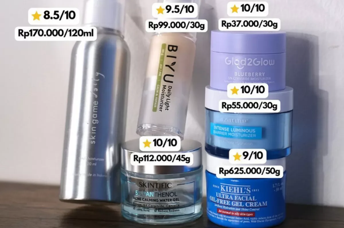 moisturizer untuk kulit berminyak