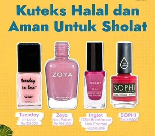hukum kutek halal untuk sholat: Apakah Kutek Tembus Air Sholat Bisa Dijadikan Solusi?