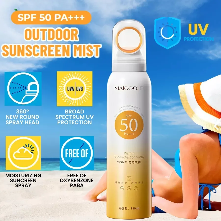 Rekomendasi Rutinitas Reapply Sunscreen Spray untuk Pemakai
