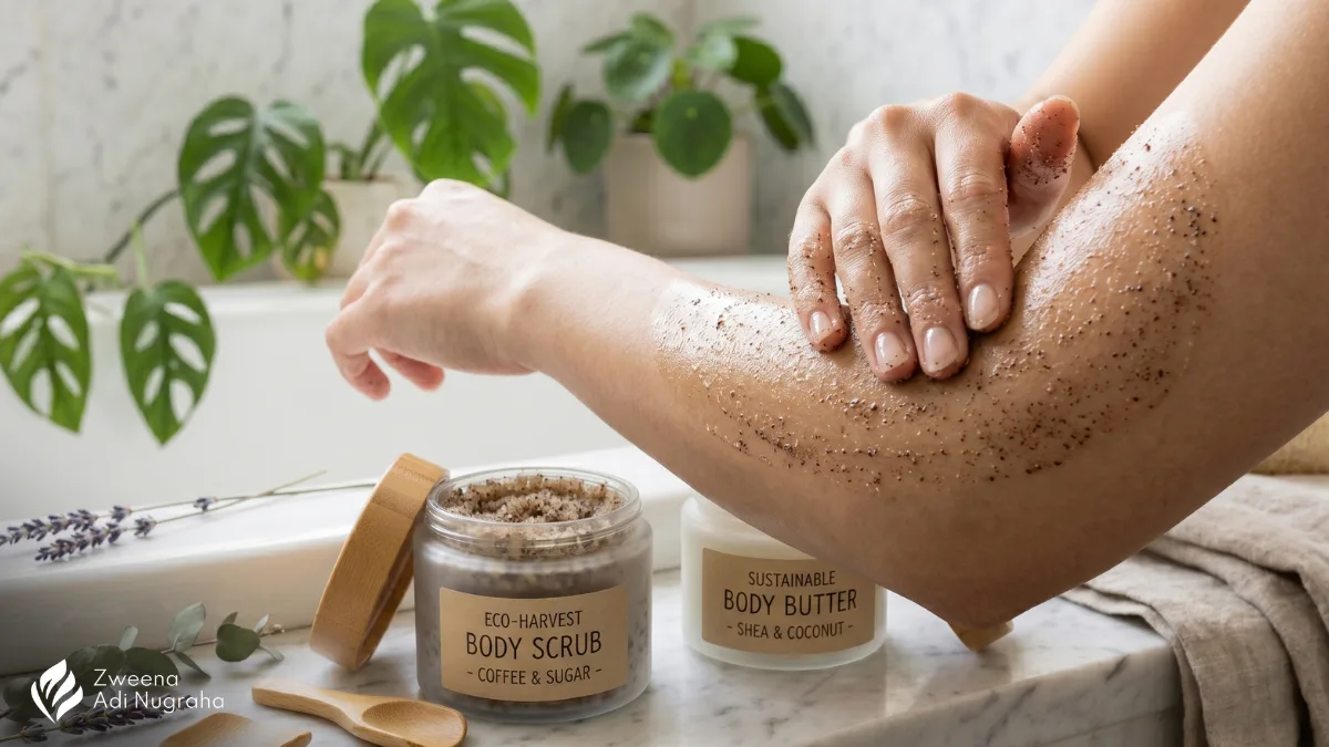 Merancang Rutinitas Mingguan dengan Body Scrub Alami