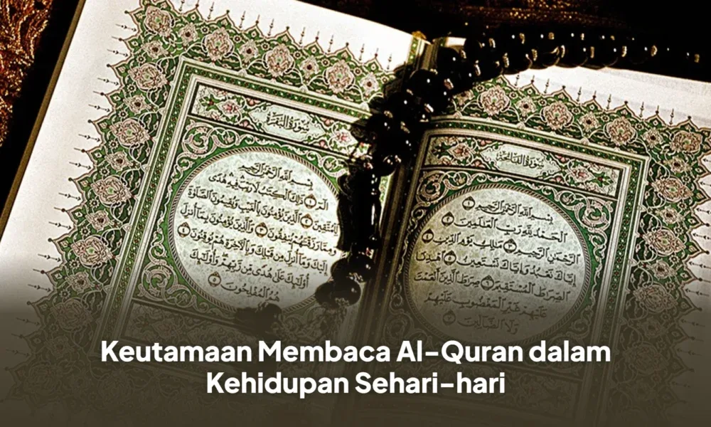kebiasaan membaca al quran setiap hari