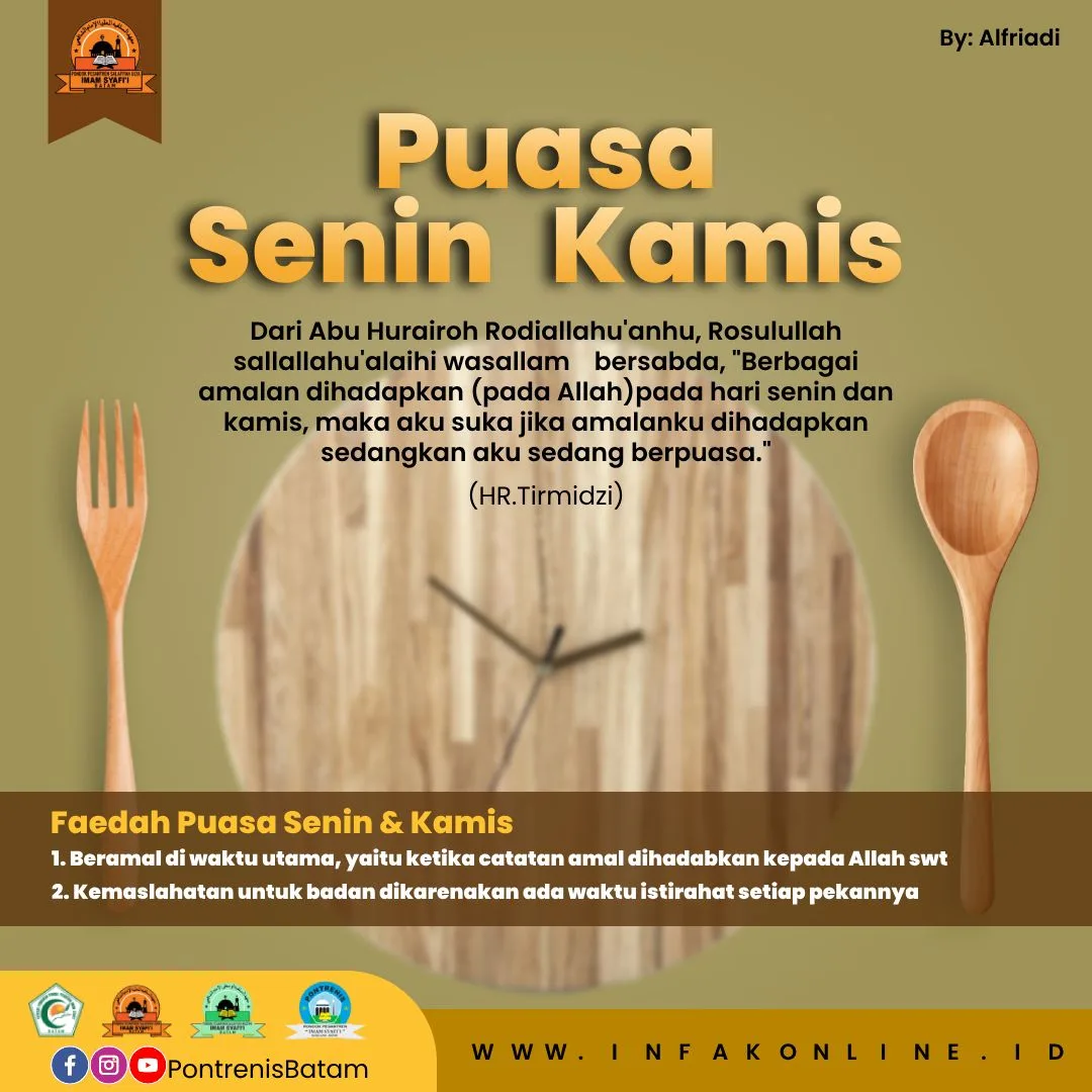 kebiasaan puasa senin kamis