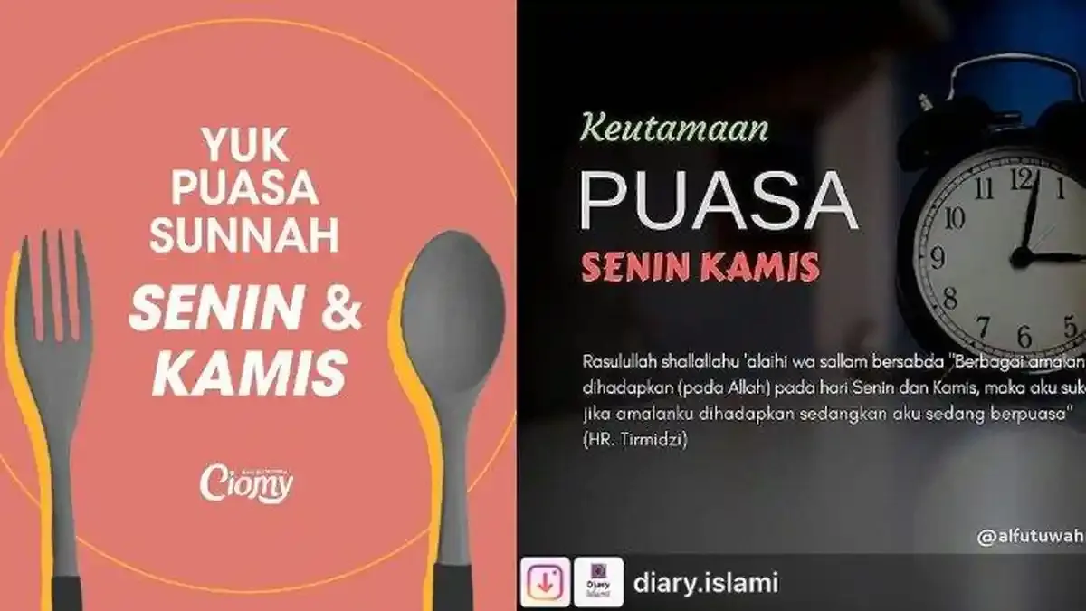 kebiasaan puasa senin kamis