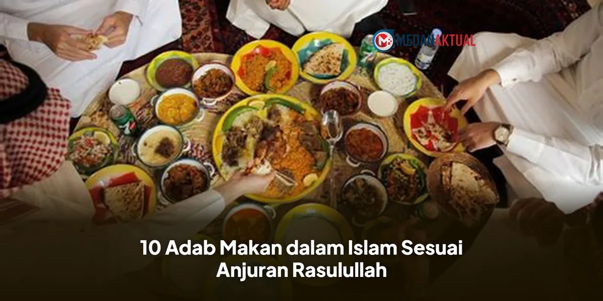 adab makan dan minum dalam islam