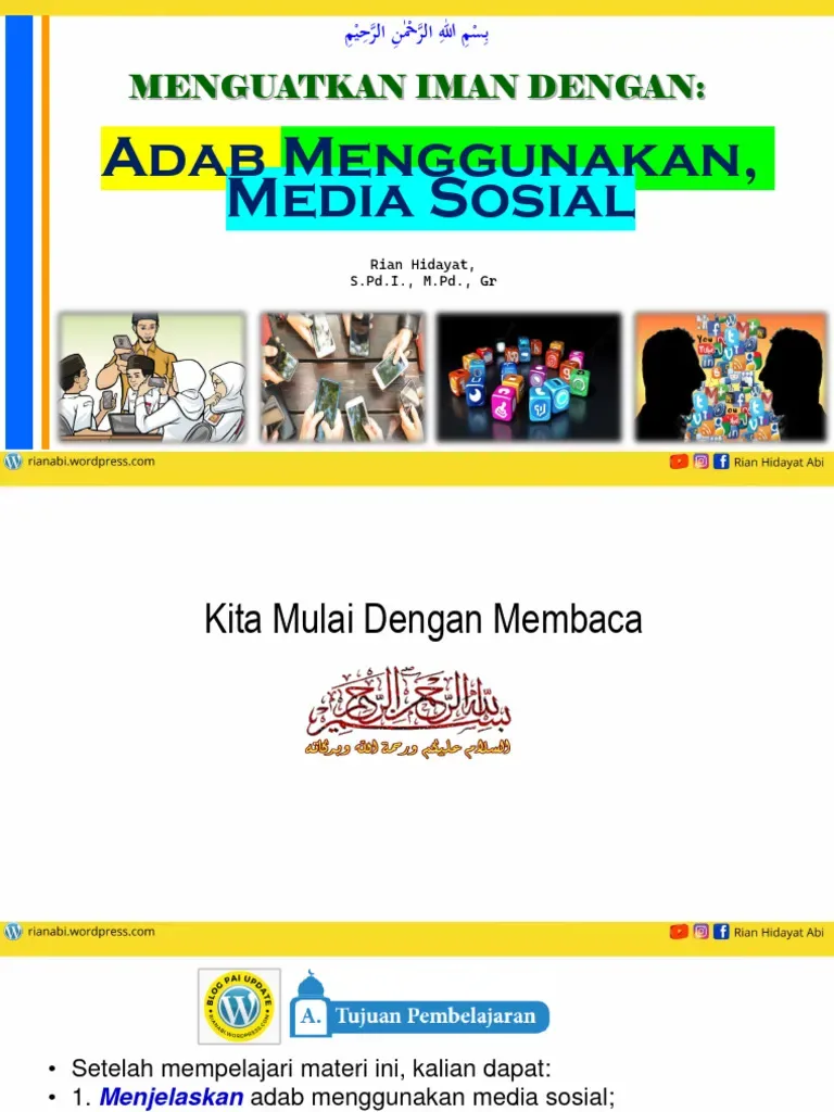 adab bersosial media bagi muslimah - Rutinitas Sederhana untuk Menjaga Adab Bersosial Media bagi
