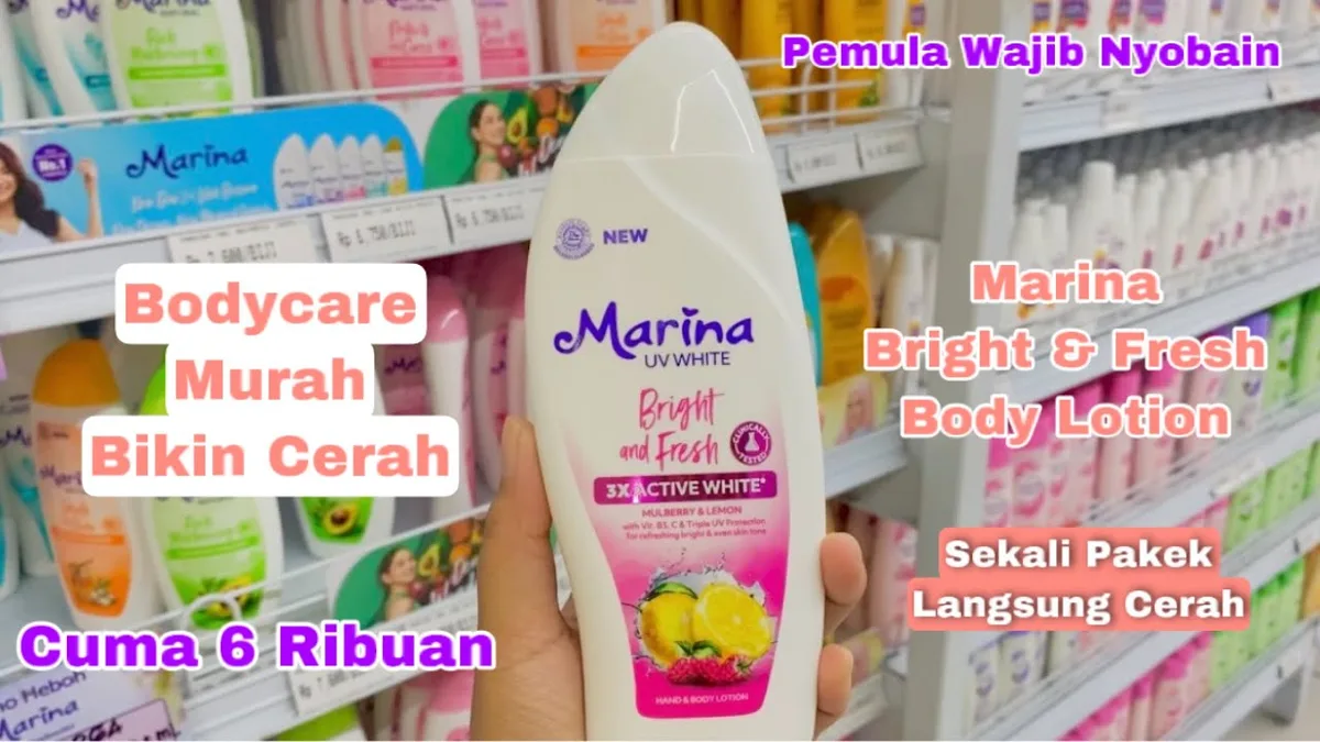 body lotion yang memutihkan