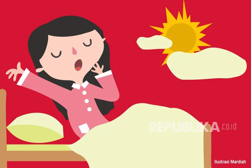 kebiasaan peregangan tubuh bangun tidur