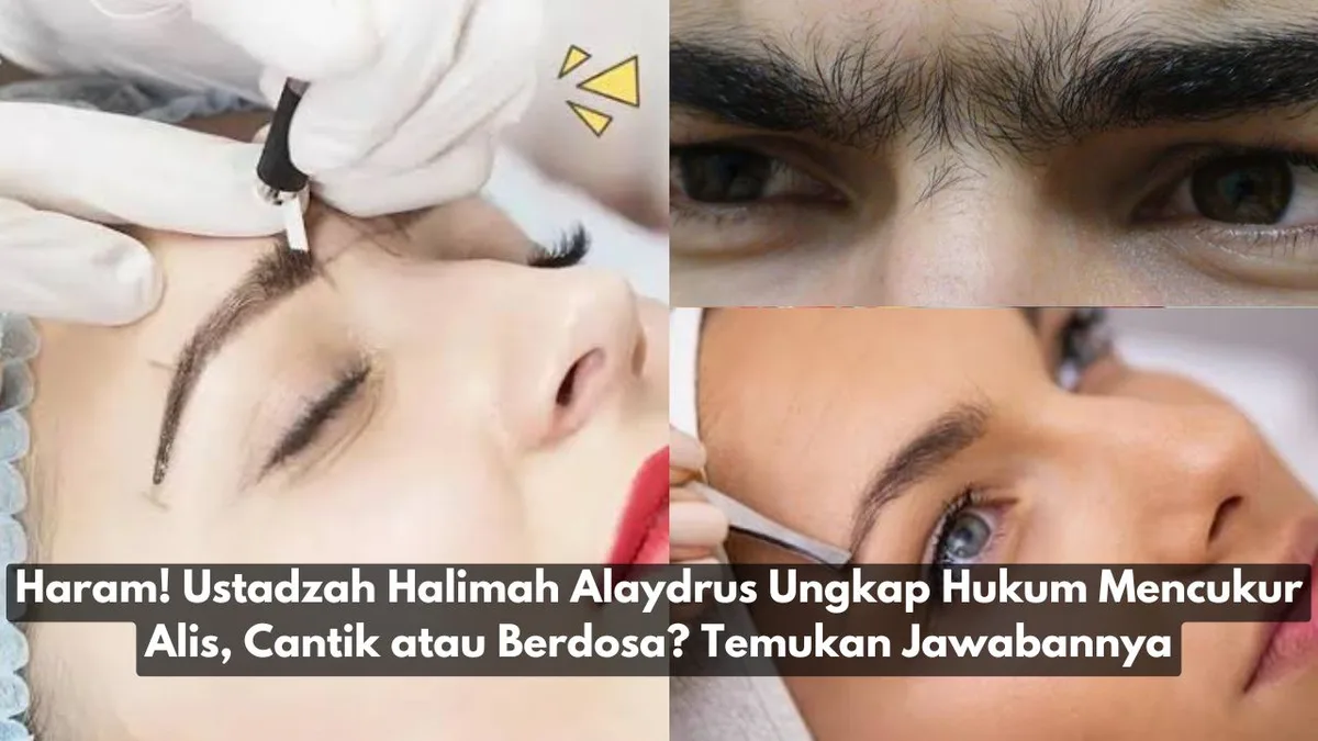 hukum mencabut alis dalam islam: Hukum Threading Alis: Teknik yang Lebih Halus, Apakah Sama?