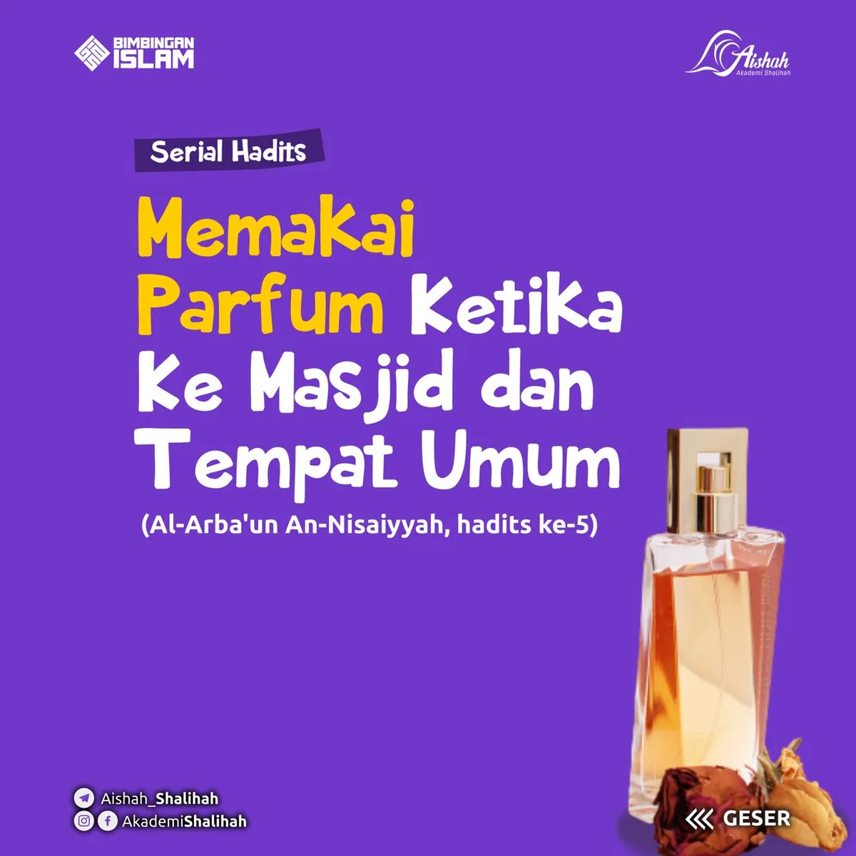parfum wanita dalam islam: Pandangan Ulama tentang Parfum dan Adab Muslimah