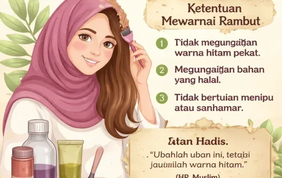hukum mewarnai rambut bagi wanita - Merangkai dari Berbagai Sudut Pandang
