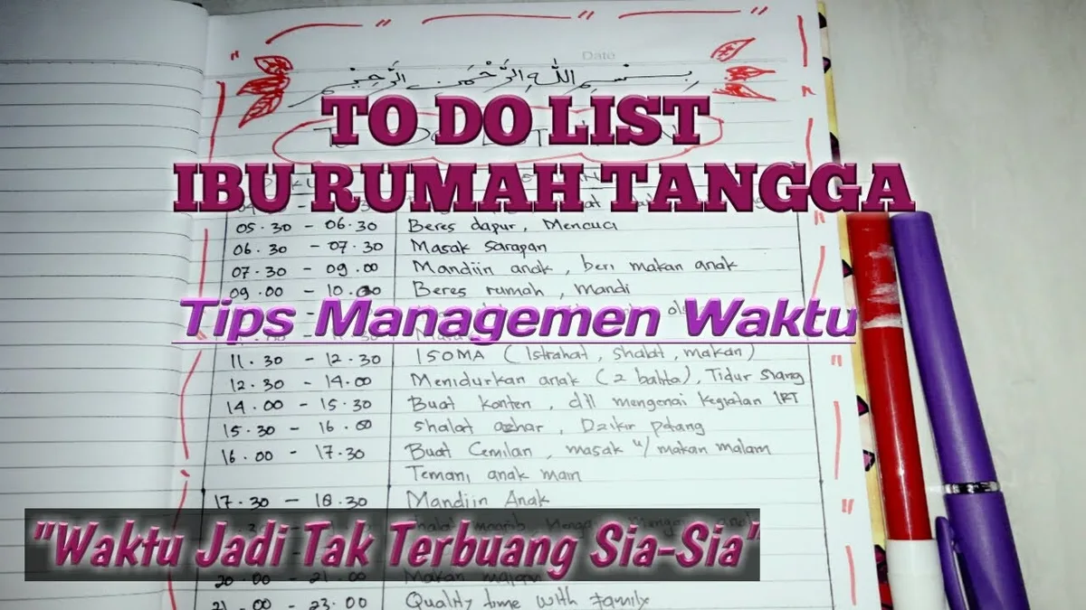 manajemen waktu ibu rumah tangga - Tips Keduabelas: Kenali dan Atur Pemicu Stres di Jam Sibuk