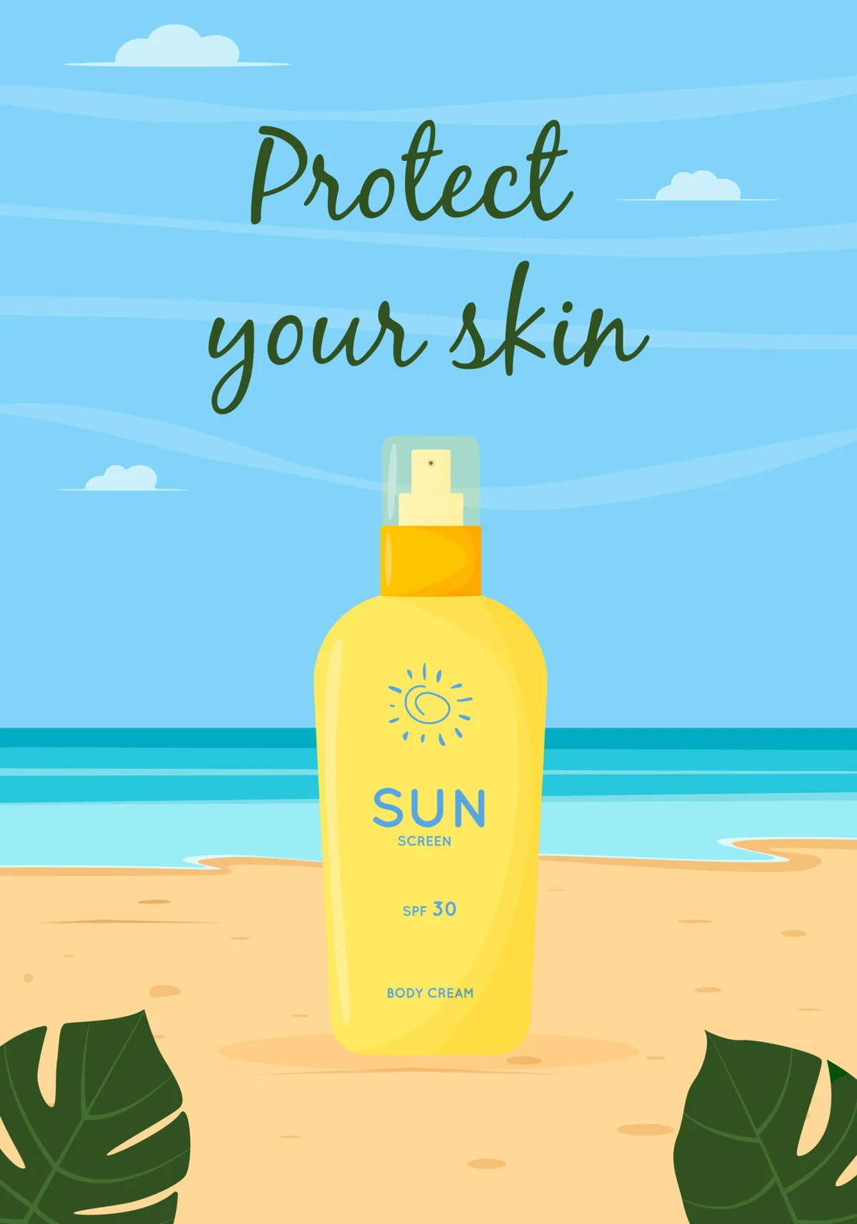 sunscreen spray