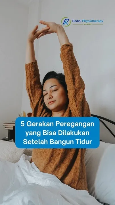 kebiasaan peregangan tubuh bangun tidur