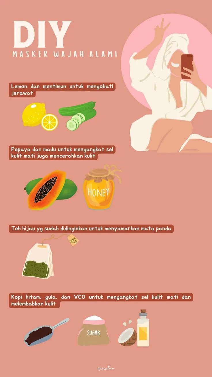 masker wajah alami - Resep 1: Madu dan Yogurt untuk Kulit Kering yang Kusam