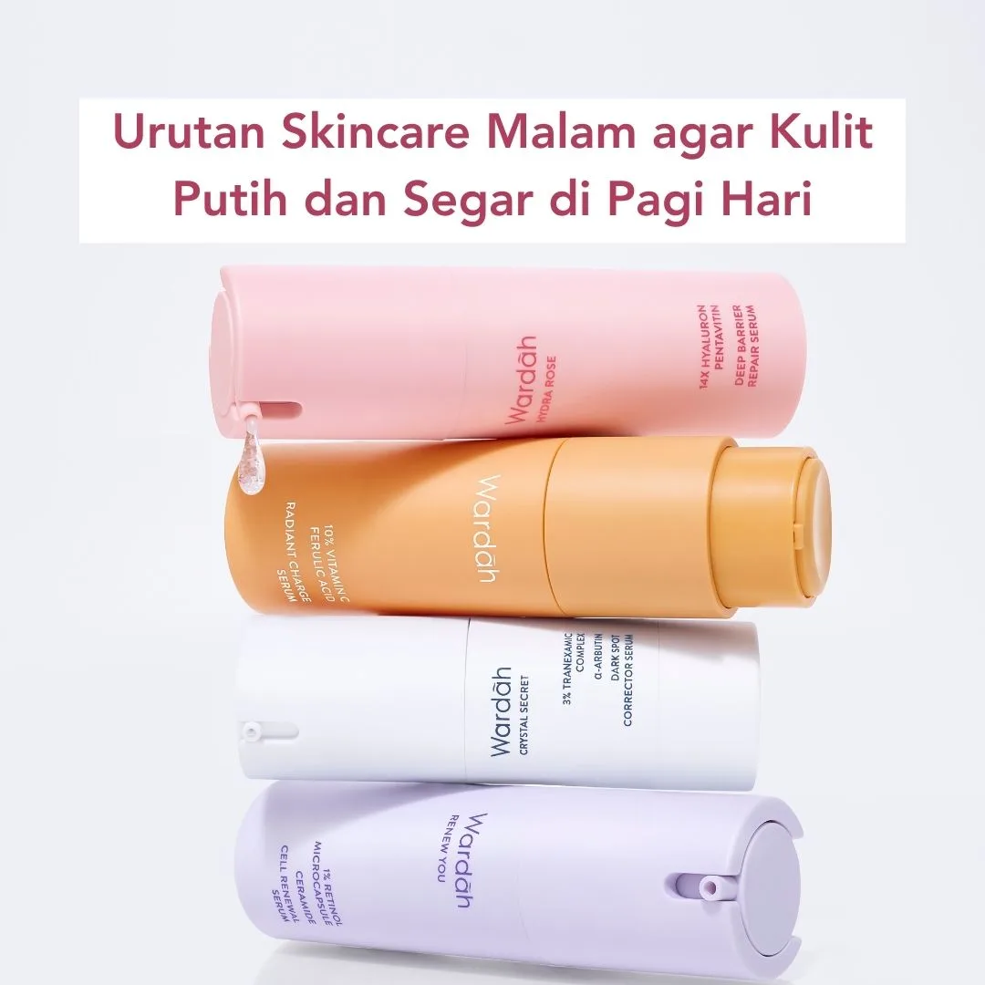 urutan skincare malam