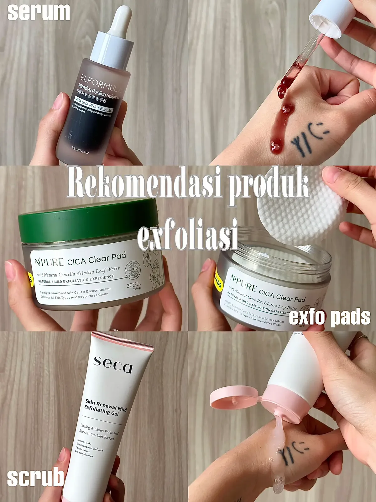 eksfoliasi wajah