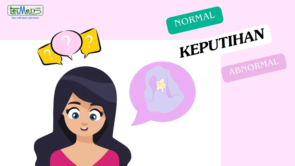 keputihan normal dan tidak normal