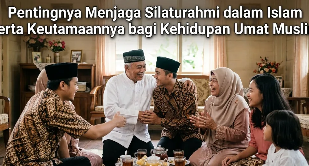 menjaga silaturahmi dengan keluarga