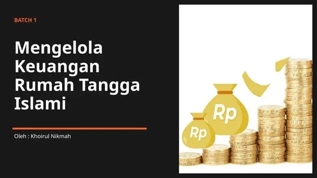 mengatur keuangan rumah tangga islami