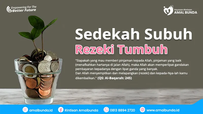sedekah subuh untuk wanita