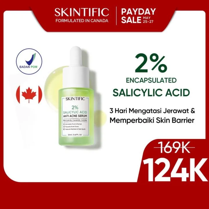Konsentrasi Salicylic Acid untuk Jerawat: Pilih yang Sesuai
