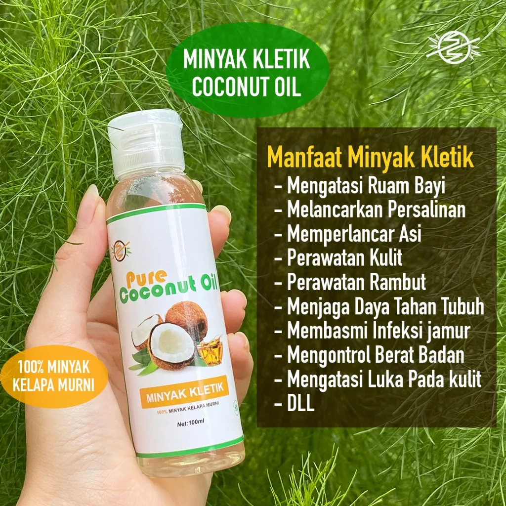Anatomi Khasiat Minyak Kelapa untuk Rambut Tebal, Berkilau,