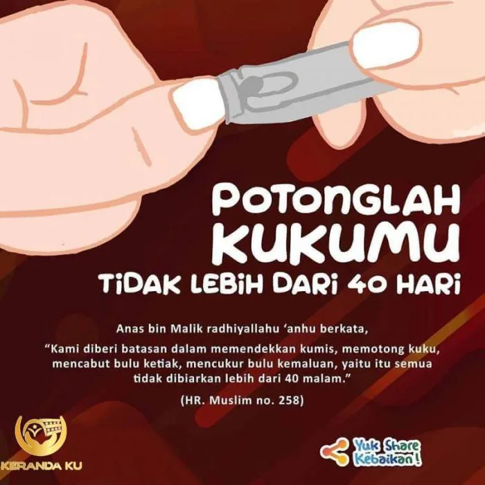 adab memotong kuku dalam islam - Menghubungkan Kebersihan Kuku dengan Ibadah Lain
