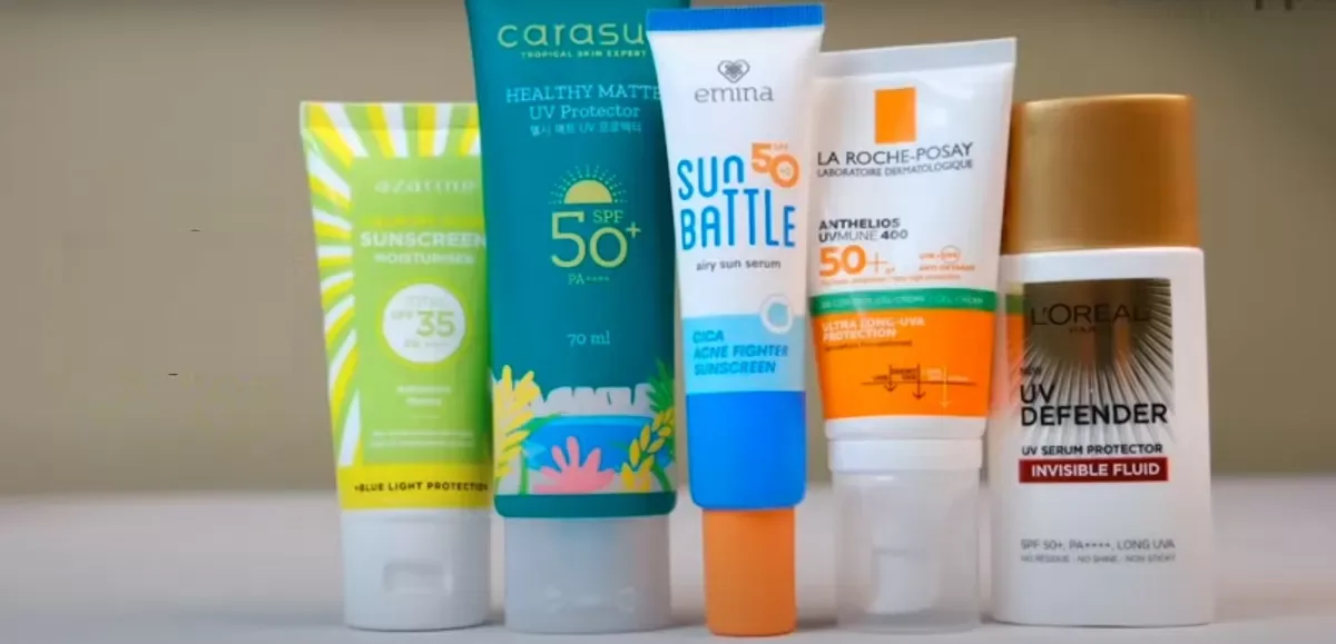 sunscreen untuk kulit berminyak