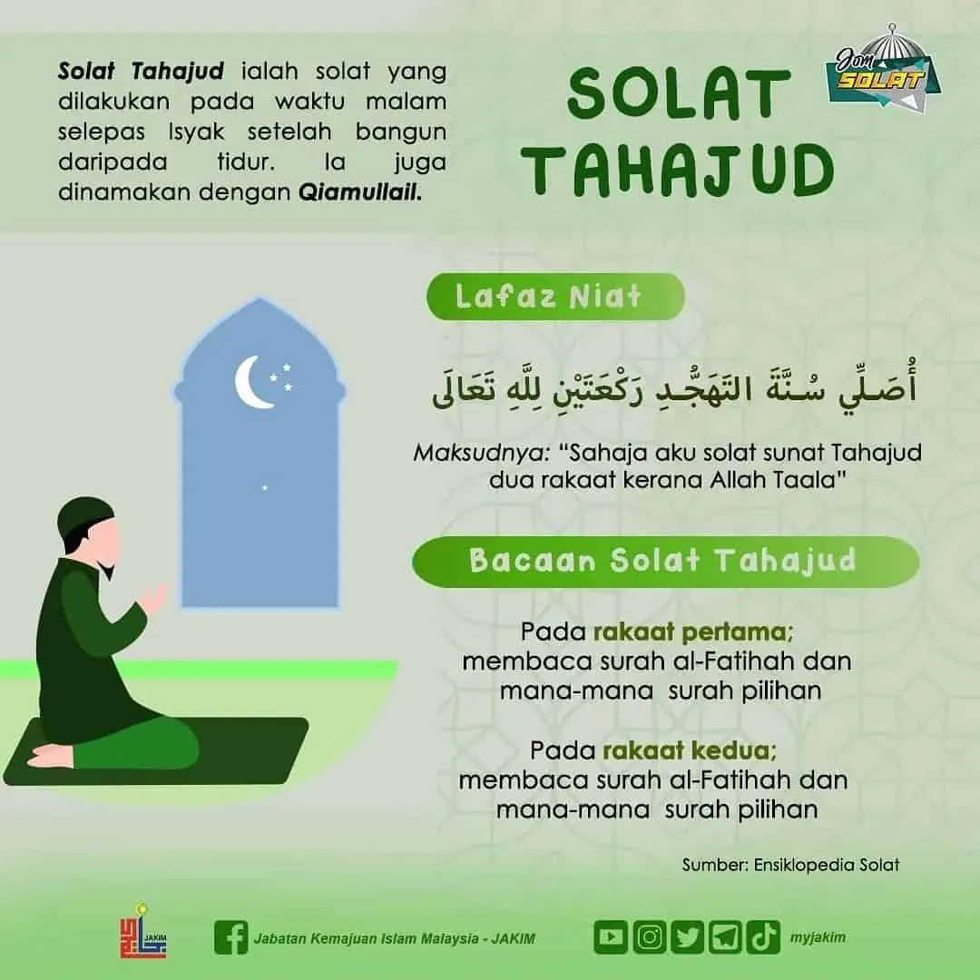 kebiasaan sholat tahajud wanita