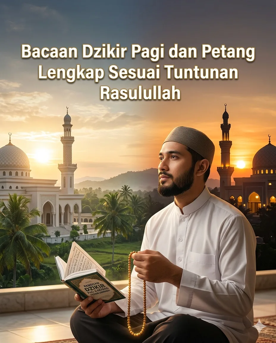 kebiasaan dzikir pagi petang - Bacaan Dzikir Pagi Petang yang Dianjurkan untuk Diamalkan