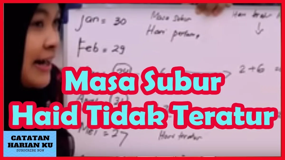 cara menghitung masa subur