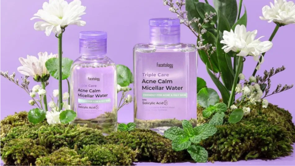 micellar water untuk kulit berjerawat: First Cleanser Jerawat: Peran Micellar Water dalam