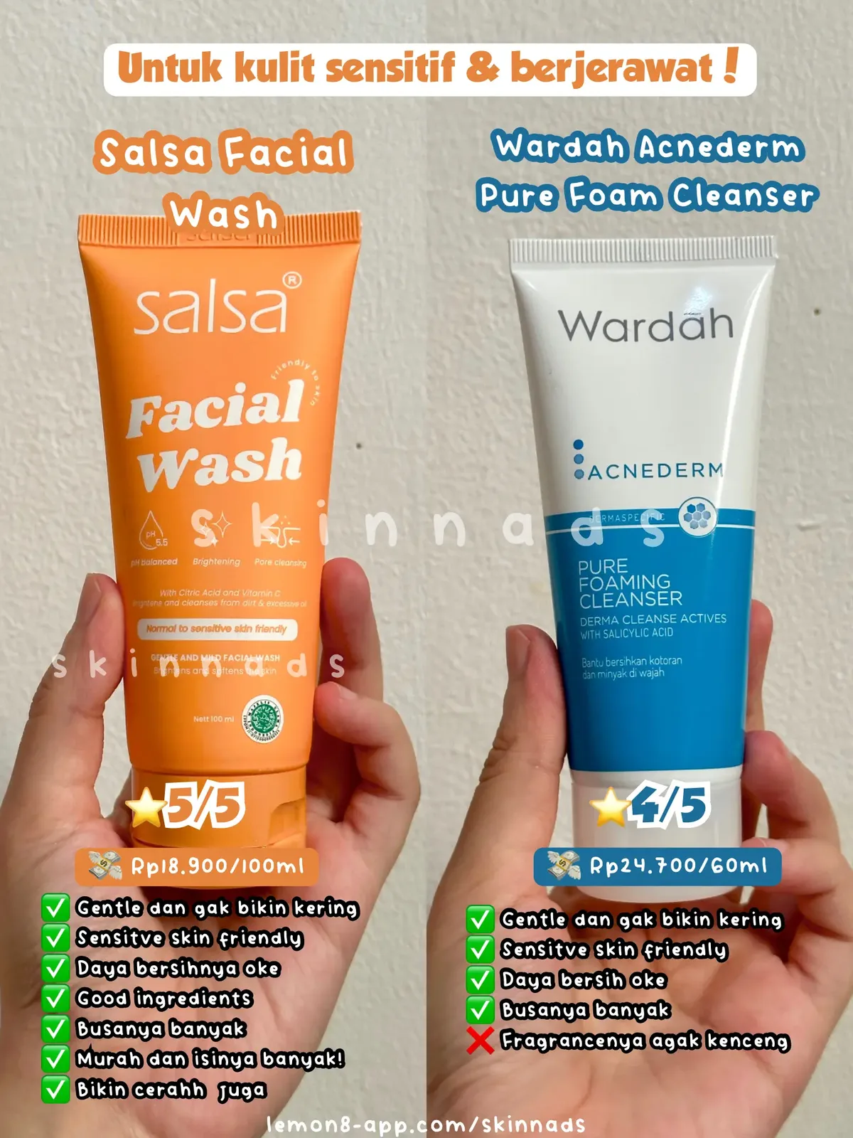 Kesalahan Umum saat Memilih dan Memakai Sabun Cuci Muka